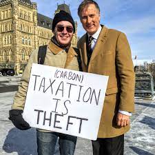 Maxime bernier, chef du ppc maxime bernier, ppc leader. Maxime Bernier On Twitter I Loved This Young Man S Sign Yesterday At The Carbon Tax Rallye On Parliament Hill Ctaxationistheft