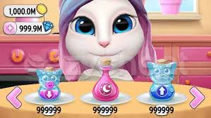 My Talking Angela 3 7 2 51 Cheat Unlimited Coins Unlimited Gems Unlimited Potions Unlimited Tickets Angela Game Data Game Cheats