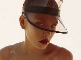 Fashionable Plastic Visors Tennis Clothes Visors Fashion