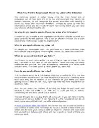 Sample thank you letter after interview multiple interviewers. Sample Thank You Letter After Interview How To Write A Thank You Letter After A Job Interview