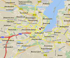 Map of kiel area hotels: Kiel Map Kiel Germany Map Map