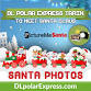 SANTA PHOTOS “DL Polar Express Train” event in Corona, CA