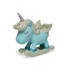 Miniminti Sallanan Unicorn Biblo Mavi Evidea