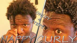 To get the curly look you will need to either twist the hair or create bantu knots to form bouncy curls. Easiest Way To Go From Nappy To Curly Hair Easy 4 Step Tutorial Iamaka Youtube