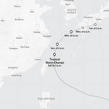 Super Typhoon Champi, Churning Over Pacific, Becomes Strongest Storm of 2026