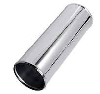 4 in Straight Intercooler Pipe Air Intake Hose Aluminum Alloy Tube Silver  30 cm