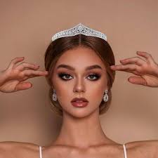 Bridal Tiara Small Vintage 3A Cubic Zirconia Pageant Tiaras Prinicess CZ  Wedding Bride Crowns Wedding Tiara