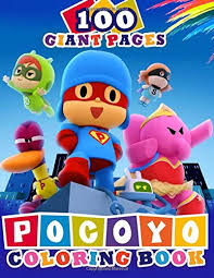 Pocoyo coloring coloring pages are a fun way for kids of all ages to develop creativity, focus, motor skills and color recognition. Pocoyo Coloring Book Super Coloring Book For Kids And Fans 100 Giant Great Pages With Premium Quality Images Buy Online In Isle Of Man At Isleofman Desertcart Com Productid 194837817