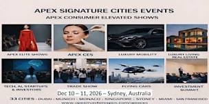 Apex CES – Consumer Elevated Shows in Sydney...