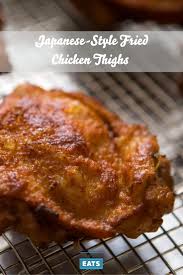 Japanese Style Fried Chicken Thighs Gluten Free Karaage Recipe Recipe Recipes Fried Chicken Recipes Fried Chicken