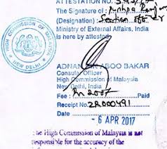 Ic copy of directors if malaysia citizen and passport copy of directors if not malaysia citizen (passport copy need to be attested by respective embassy. Power Of Attorney Attestation From Malaysia Embassy In Hadapsar Archives