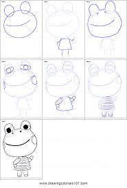 How To Draw Henry From Animal Crossing Printable Drawing Sheet By Drawingtutorials101 Com Animal Crossing Drawing Sheet Drawings