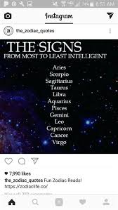 Intelligence is a virtue not the intelligence that virgos possess is not limited to academics and subjects that are limited to school, it the twelve signs of the zodiac include aries, taurus, gemini, cancer, leo, virgo, libra, scorpio. Virgos Are The Most Intelligent