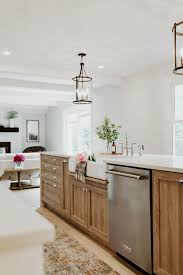 The ikea kitchen is modular and allows you to really customize a kitchen to your needs, explains bay area interior designer gina gutierrez. Natural Wood Tones And Crisp White Create A Beautiful Balance Semihandmade Kitchen Design Kitchen Layout Contemporary Kitchen
