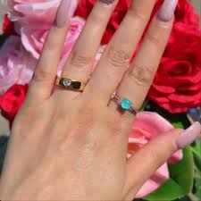 Beautiful and Mysterious 1ct Glowing Paraiba Tourmaline and Diamond Ring,  Solitaire Ring, Engagement Ring, Wedding Ring, Promise Ring Luxury