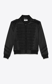 Black And White Satin Bomber Jacket Officer Satin Bomber Jacket In 2020 Satin Bomber Jacket Jackets Bomber Jacket