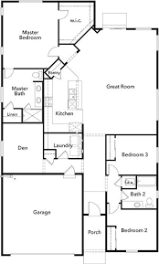 Open floor plans foster family togetherness, as well as increase your options when entertaining guests. Plan 1989 New Home Floor Plan In Falling Water By Kb Home Kb Homes House Floor Plans Floor Plans