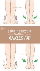 So while the ankle itself will still be whatever it is, you can develop some thickness going down towards it. 9 Simple Best Exercises To Get Rid Of Ankles Fat I Fashion Styles