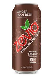Zeviaa Ginger Root Beera 16 Oz Can 12 Counta Zero Calories Or Sugar Naturally Sweetened Carbonated Sodaa Refreshing Flavo Root Beer Natural Diet Diet Soda