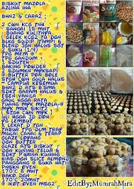Biskut Mazola Cookie Recipes Indonesian Food Biscuit Recipe