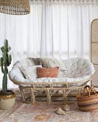 Trader Trove On Instagram Pre Order Our Natural Mamasan Couch Will Be Back In Less Th Papasan Chair Living Room Boho Living Room Bohemian Living Room Decor