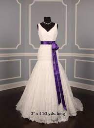 Dark Purple Sash Wedding Dress Purple Wedding Dress Bridesmaid Dress Shoes Fuchsia Wedding