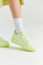 Black And Lime Green Air Force 1 Nike Air Force 1 07 Essential Sneaker Nike Air Force Sneakers Nike Air