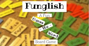 Card game where you guess the word. Funglish A Fun Guess The Word Board Game Fundafunda Academy