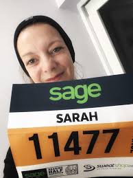 Just got my number for ilkley half marathon I do like my number 118 ha ha 😂