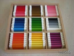 Montessori Monday Diy Color Tablets Montessori Color Montessori Materials Montessori Homeschool