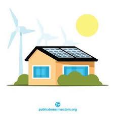 Publicdomainvectors Org Eco Home Eco House Free Clip Art Eco