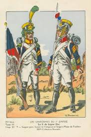 French 3rd Line Infantry Voltigeur Sergeant Porte Fanion Fusilier Sergeant Major 1809 French Flag French Army Infantry