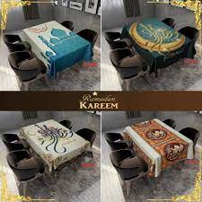 Designed for small tables up to 48 in. Buy Ramadan Kareem Tablecloth Table Cloth Cover Waterproof Islamic Eid Mubarak Home Decoration At Affordable Prices Free Shipping Real Reviews With Photos Joom