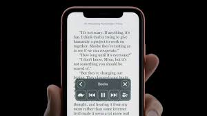 Apple Iphone Hear What You Read Ad Commercial On Tv 2019 Apple Iphone Iphone Apple