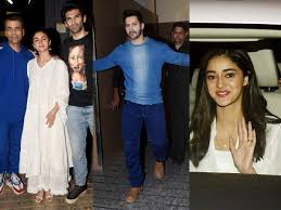 Photos Alia Bhatt Ananya Panday Varun Dhawan Aditya Roy Kapur And Other Celebs Attend The Screening Of Kalank Hindi Movie News Times Of India It was challenging in itself, but it took my mind off what was happening to the film, and helped me. varun dhawan aditya roy kapur