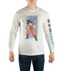 Saiyan saga, frieza saga, cell saga, and majin buu saga, while collecting items such as money, capsules, dragon balls or unlocking other characters for use in the other game modes. Dragon Ball Z Goku Character Long Sleeve T Shirt Gamestop