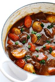 A Hearty And Incredibly Delicious Recipe For Guinness Beef Stew Made On The Stove Or In A Slo Guinness Beef Stew Recipes Beef Stew Recipe Guinness Beef Stew
