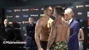 Make history, the champion said via text. Rico Verhoeven Guto Inocente Weigh In Staredown Glory 59 Amsterdam The Netherlands Youtube