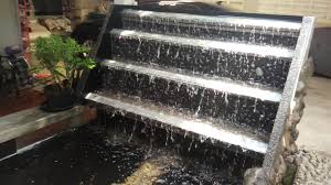 Kali ini saya bagikan tips kepada. Kolam Ikan Koi Mininalis Dengan Relief Air Terjun Waterfall Youtube