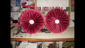 طرقة خياطة مخدة دائرية لزينة الصالون المغربي Method Of Sewing A Pillow In The Form Of A Circle Youtube