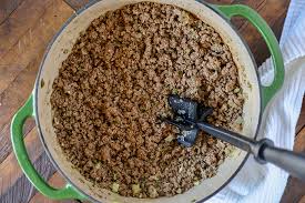 Place ⅔ cups of the beef mixture in a flour tortilla with a sprinkle of cheese, then roll up tortilla. Ground Beef Enchiladas Recipe No 2 Pencil