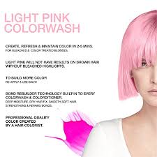 When you wash your hair too soon after your appointment, the cuticle layer could still be open which. Celeb Luxury Viral Colorwash Professional Semi Permanent Hair Color Depositing Shampoo Pastel Light Pink In Dubai Uae Whizz Color Glazes
