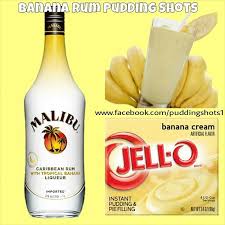Pudding Shots And More Pudding Shots Pudding Shots Alcohol Banana Rum Drinks