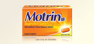Ibuprofen Adult Dosing Chart Motrin Products