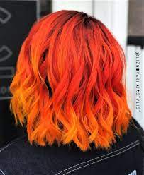 35 Edgy Hair Color Ideas To Try Right Now Edgy Hair Color Orange Hair Dye Hair Color Orange