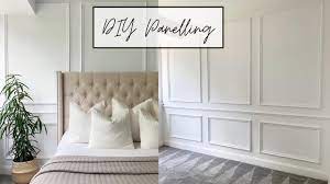 See more ideas about wall panels bedroom, diy headboard upholstered, headboard tutorial. Easy Diy Wall Panelling How To Guide Transform Your Plain Walls Youtube