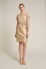 Womens Mikado dress - PECHINOS Floral/Beige/Beige | Luisa Spagnoli Formal  Dresses » SA Blinds Ltd