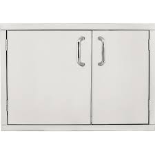 Bbqguys Kingston Series 30 X 19 Stainless Steel Enclosed Water Resistant Cabinet Storage Bbq 260 Mr 30x19 Storage Cabinets Storage Locker Storage