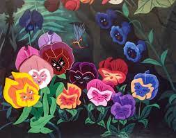 We did not find results for: Animation Collection Original Production Animation Cel Of Three Pansy Flowers From Alice In Wonderland 1951