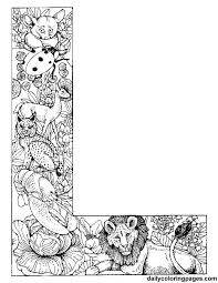 Colouring Pages For Adults Of Animals Letters Google Search Alphabet Coloring Pages Alphabet Coloring Alphabet Letters To Print